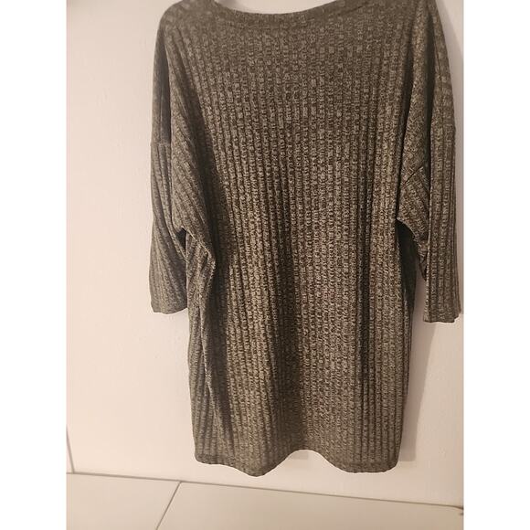 Faded Glory Green Knit Sweater 3/4 Sleeve Pullover Sweater XL - Picture 11 of 11